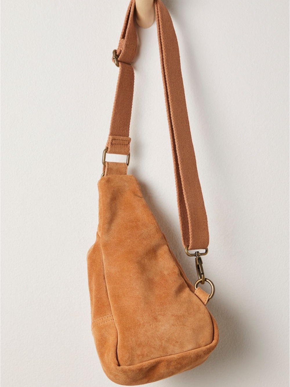 Free People Hudson Suede Sling Bag - Picture 2 of 9